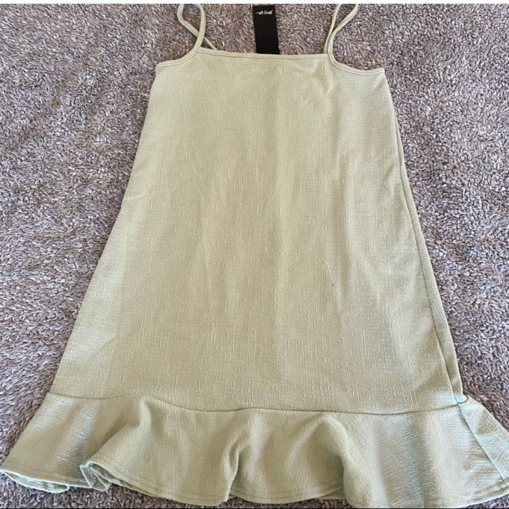Green dress